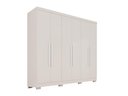 Ver imagem 4 de Guarda-Roupa Casal com 6 Portas 180cm Multimóveis Branco