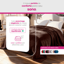 Ver imagem 6 de Manta Cobertor Casal Corttex Luster Canelada 180x220cm Microfibra Antialérgico Super Macio Premium