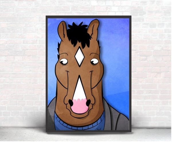 Quadro Decorati Poste Bojack-Horseman O Cavalo Drogado - 1