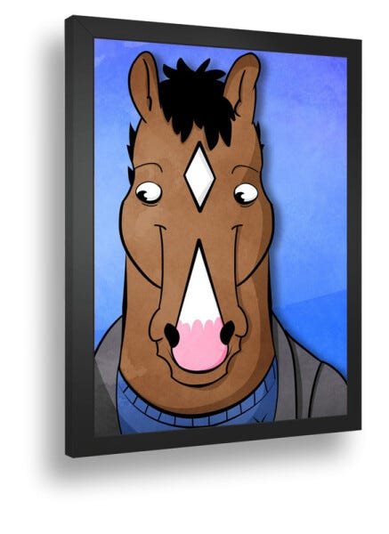 Quadro Decorati Poste Bojack-Horseman O Cavalo Drogado - 2