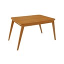 Ver imagem 3 de Sala Jantar Mesa Havana Tampo Curvo 120cm+4 Cadeiras Havana Naturale - Linho Bege - Rufato