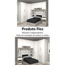 Ver imagem 6 de Guarda Roupa Dormitório Modulado Alpes Solteiro Canto - Roupeiro Luciane M06:branco