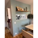 Ver imagem 1 de Shiplap Mdf Cru 11cm (12 Ripas 90cm) com Espaçador