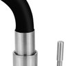 Torneira Cozinha Inox Escovado Mesa Flexível Gourmet Preto - 4