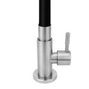 Ver imagem 3 de Torneira Cozinha Inox Escovado Mesa Flexível Gourmet Preto
