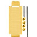 Ver imagem 3 de Kit com 5 Caminha empilhavel Acrimet soneca 713 anarela