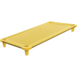 Kit com 5 Caminha empilhavel Acrimet soneca 713 anarela