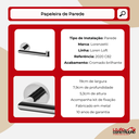 Ver imagem 4 de Papeleira Porta Papel Higiênico Redondo Loren Loft em Metal - Lorenzetti Cromado Brilhante 2020 C82