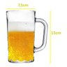 Caneca de Chopp Cerveja de Vidro 300ml Resistente 6 Peças - 3