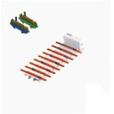 Ver imagem 1 de KIT BARRAMENTO 100A DIN 18 DISJUNTORES TRIFASICOS P/ QUADRO BR BRUM