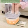 Kit 2 Hidromassageadores Banheira Balde Dobrável para Massagem Nos Pés - 14