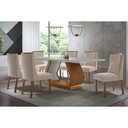 Ver imagem 5 de Kit 2 Cadeiras Sala Jantar Montreal 2 Un Imbuia/suede Creme - Rufato