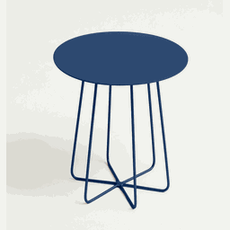 Mesa de Apoio Stella - Aço Carbono - Altura 50cm - 1