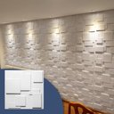 Ver imagem 1 de 3 Placas 3d Revestimento de Parede Modelo Quadratto 50x50cm