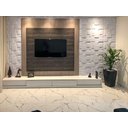 Ver mais imagens de 3 Placas 3d Revestimento de Parede Modelo Quadratto 50x50cm
