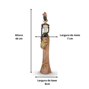 Ver imagem 2 de Dueto Mulheres Africana Enfeite Decorativo de Gesso