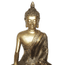 Buda em Resina Dourado Casa Fraga - 2