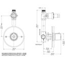 Ver imagem 2 de Misturador Termostático com Registro Docol 3/4" Chrome