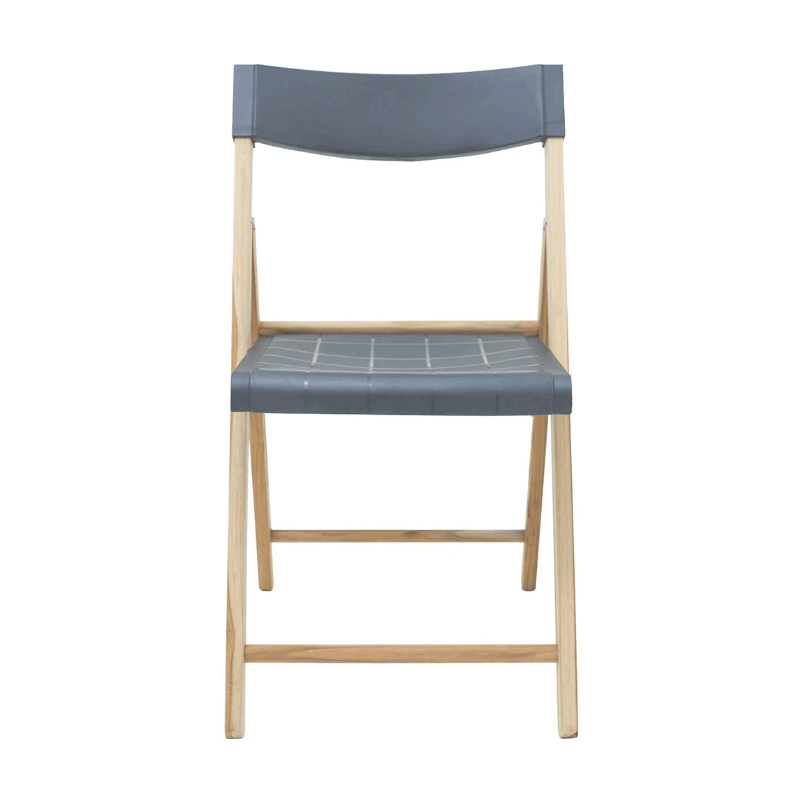 Cadeira de Madeira Dobravel Tramontina Potenza Fold Grafite - Tramontina