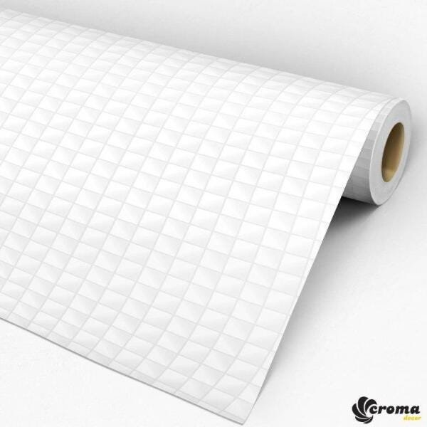 Papel de Parede Autoadesivo Pastilha - 15 - 2,50M