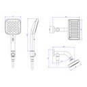 Ver imagem 5 de Chuveiro Deca Flex 2082.c.des de Parede com Desviador Cromado