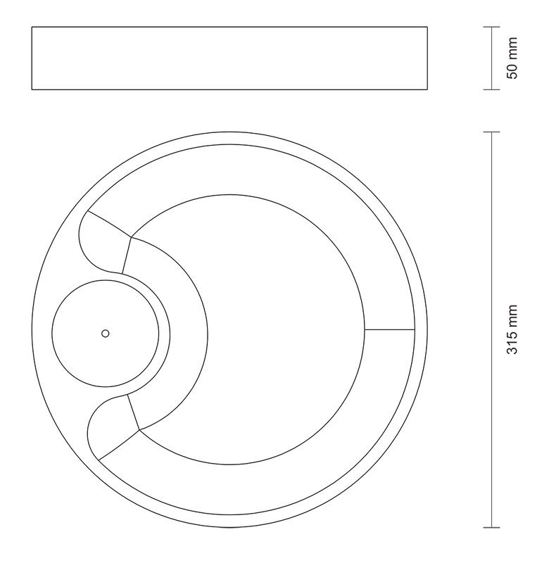 Gamela Funda 31,5x31,5 cm Tramontina 13609351 - 2