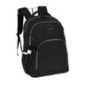 Mochila Costas Escolar Juvenil Crinkle Up4you Porta Notebook Preta - 2