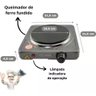 Fogão Elétrico 1 Boca Fogareiro Portátil 1000w - Clink - 5