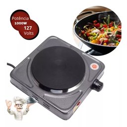 Fogão Elétrico 1 Boca Fogareiro Portátil 1000w - Clink - 4