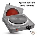 Ver imagem 3 de Fogão Elétrico 1 Boca Fogareiro Portátil 1000w - Clink