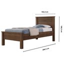 Ver imagem 3 de Cama Solteiro Barcelona Conquista Cacau