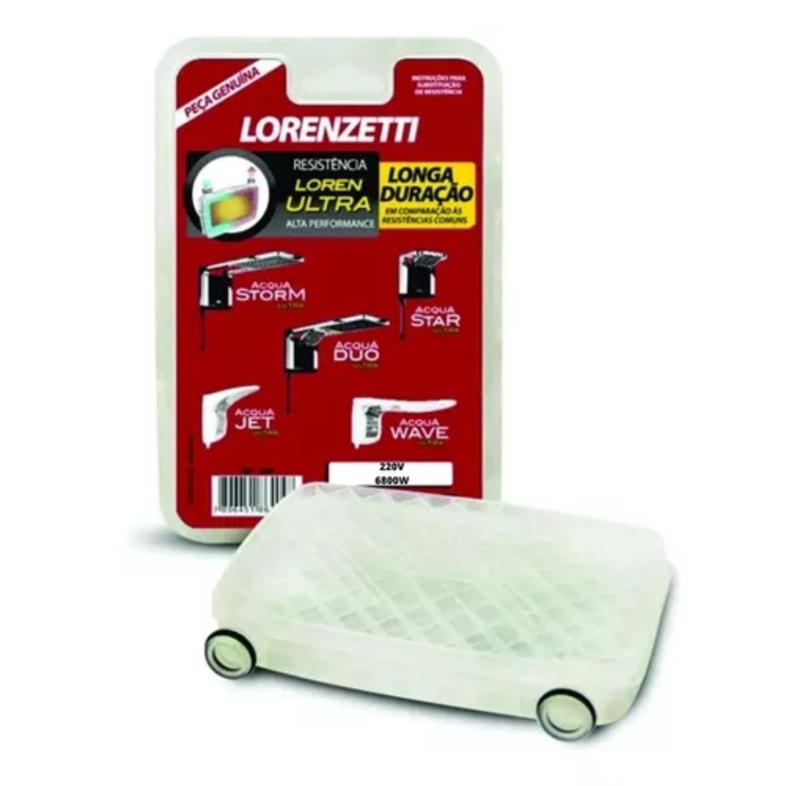 Resistência Acqua Ultra Flex 220v 6800w 3065-a Lorenzetti