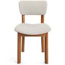 Ver imagem 6 de Kit 04 Cadeiras para Sala de Jantar Cozinha Living Estofada Dara L02 Linho Cru - Lyam Decor