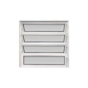 Vitro Basculante de Alumínio Branco 80x80 Linha 25