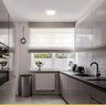 Kit 10 Plafon Led 36w Borda Infinita Quadrado Embutir ou Sobrepor Branco Neutro 4000k - 6