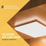 Kit 10 Plafon Led 36w Borda Infinita Quadrado Embutir ou Sobrepor Branco Neutro 4000k - 2