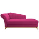 Ver imagem 5 de Diva Recamier Vanessa 160cm Lado Direito Suede Doce Sonho Móveis Pink