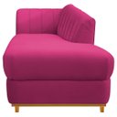 Ver imagem 6 de Diva Recamier Vanessa 160cm Lado Direito Suede Doce Sonho Móveis Pink
