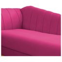 Ver mais imagens de Diva Recamier Vanessa 160cm Lado Direito Suede Doce Sonho Móveis Pink