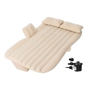 Colchão Cama Inflável para Carro com Bomba Elétrica 12v Vg Plus Bege