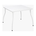 Ver imagem 3 de Conjunto Mesa de Jantar 90cm com 4 Cadeiras Multimóveis Cr50134 Branco/marrom