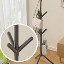 Ver imagem 5 de Cabideiro de Chão Portátil com 9 Ganchos Organização e Estilo em Qualquer Ambiente