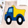 Tapete Guga Tapetes Formato Caminhao Caçamba Azul Royal - 1