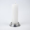 Ver imagem 4 de Suporte Vela 7 Dias Zé Pelintra Realista 18cm Vidro Alumínio