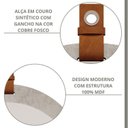 Ver imagem 6 de Gabinete Suspenso com Cuba, Painel Ripado e Espelheira 80cm Mari Espresso Móveis Cinza/Cimento