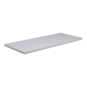 Kit 1 Prateleira 30x15 Mdf Branco com Suporte Flutuante Invisível