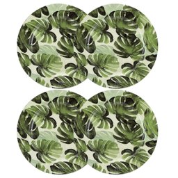 Jogo Sousplat Costela de Adão Decor 33cm 4 Peças - Tuut - 1