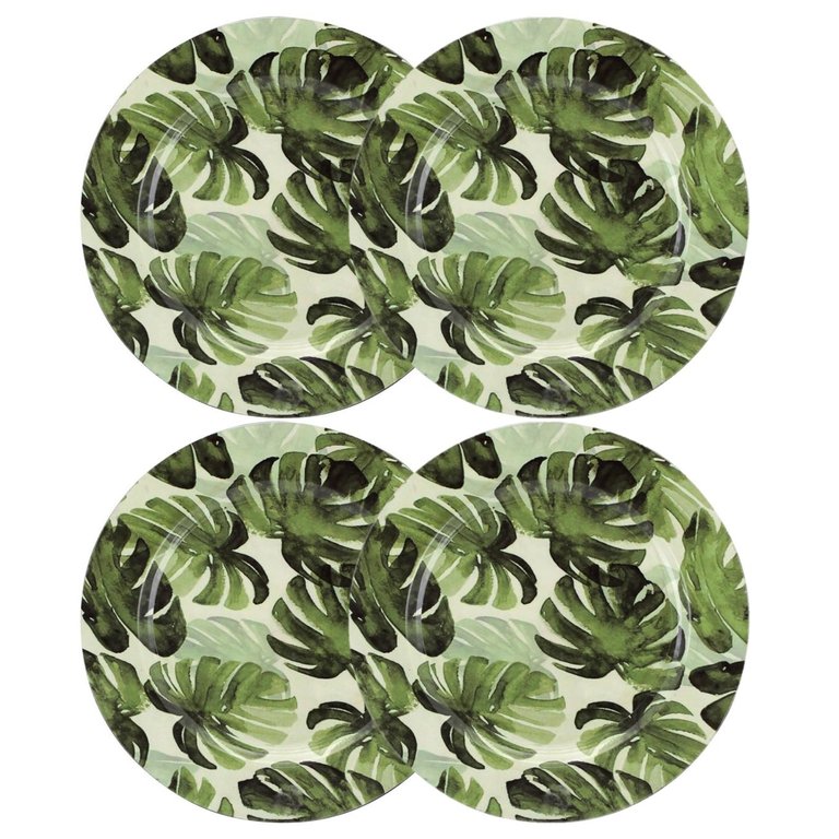 Jogo Sousplat Costela de Adão Decor 33cm 4 Peças - Tuut Jogo Sousplat Costela de Adão Decor 33cm 4 Peças - Tuut