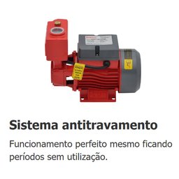 Bomba de Agua Autoaspirante Eletrica Bb500a 0,5cv Bivolt Branco - 6