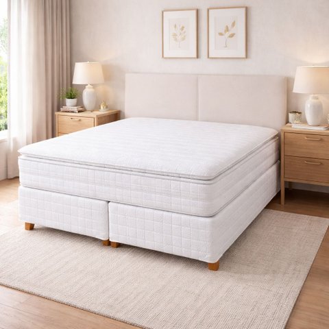 Colchao Royal King Pillow D33 Leggett &Amp; Platt